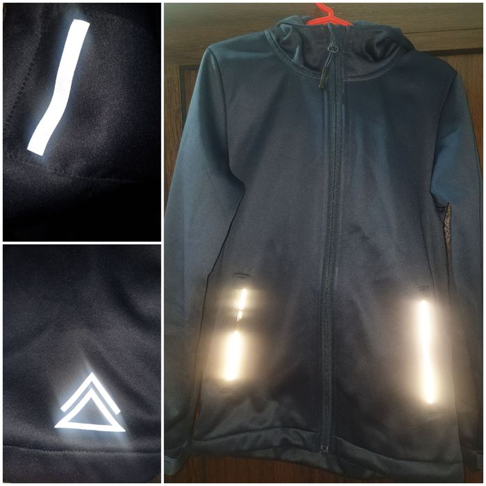 Софтшел детско тъмносиньо яке 122-128см (6-8г.)