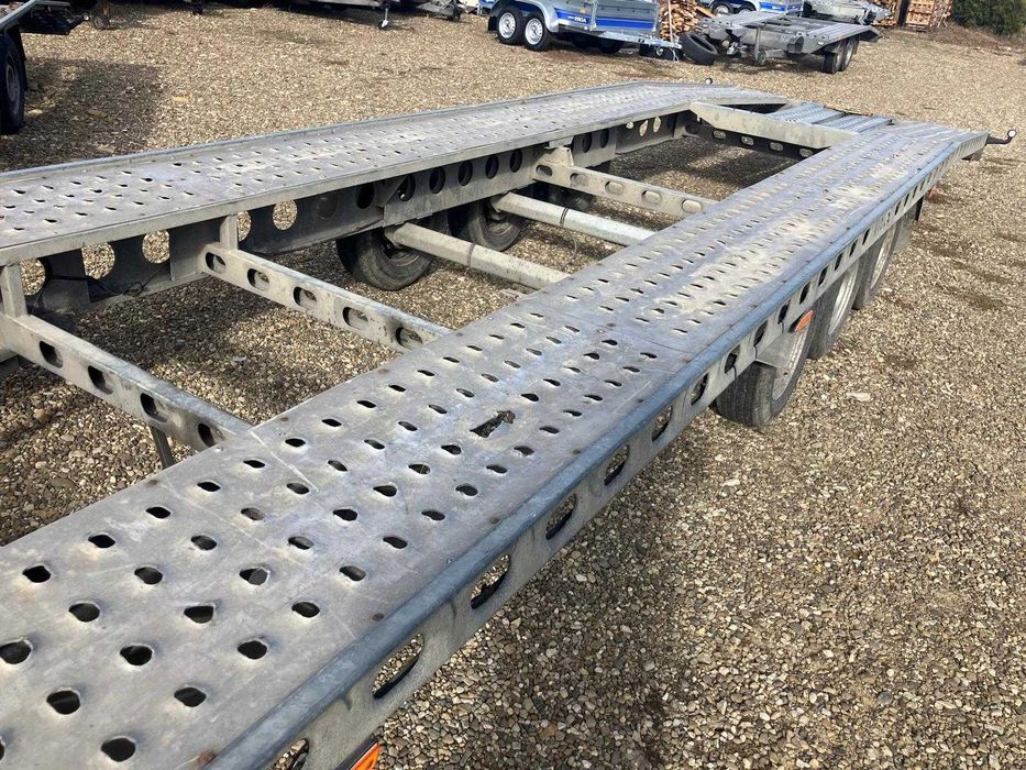 Platforma WIOLA Trailer 8m lung dublu 3 axe