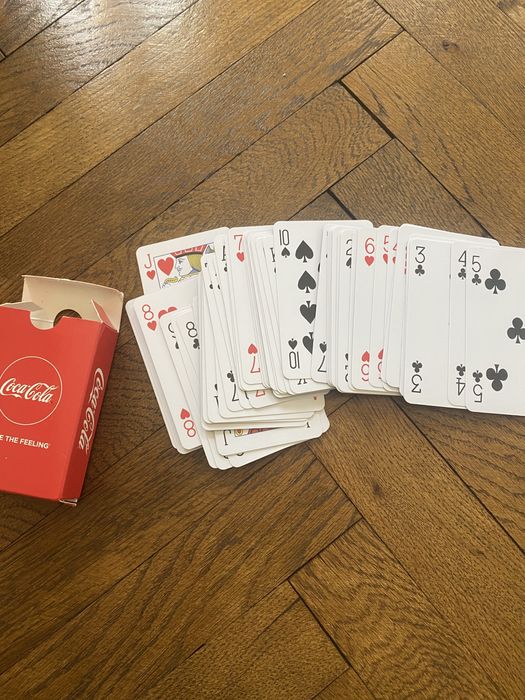 Coca Cola карти за игра