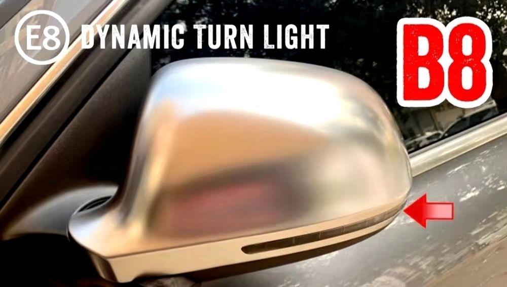 Динамични бягащи мигачи 
Audi A3 A4 A5 A8 Q3 RS3 RS4 RS5 S5 Dynamic