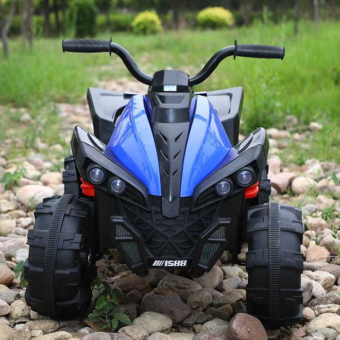 ATV electic pentru copii Kinderauto BJ1588 2x 35W Premium #Albastru