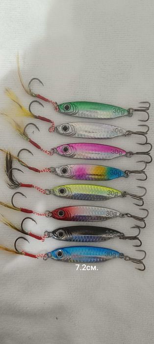 Пилкери (джигове) за морски риболов