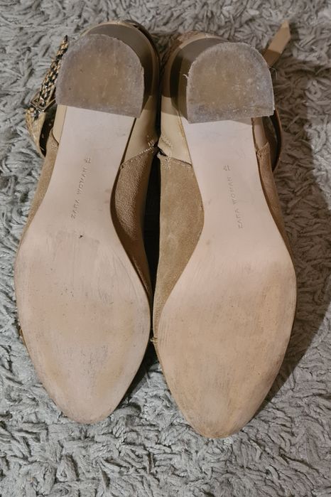 Боти Zara 41 набук