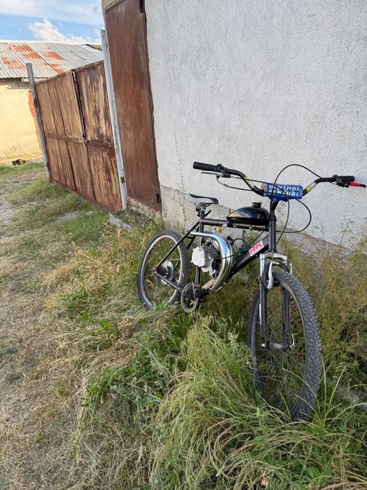 Колело с двигател 85cc tunning
