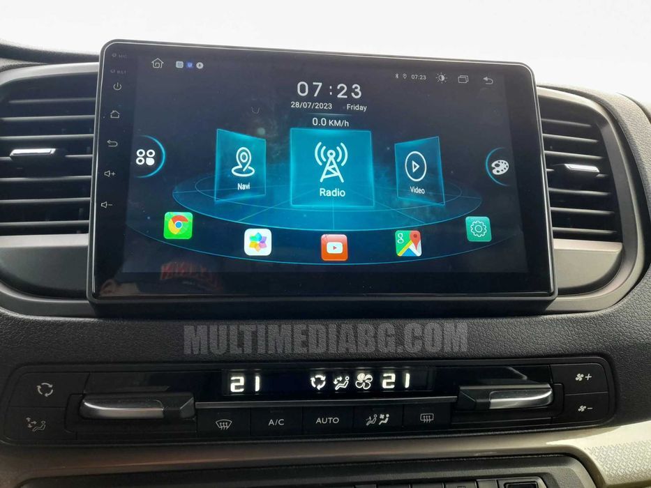 Citroen Jumpy 3 - Peugeot Expert 3  Мултимедия Навигация Android