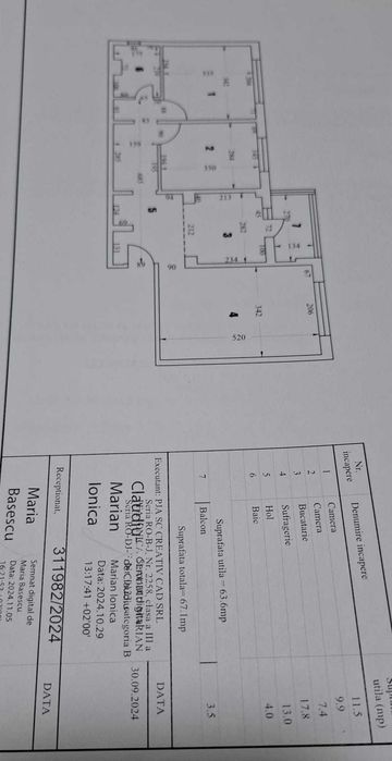 Particular vand apartament 3 camere