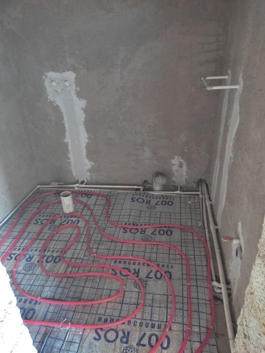 Устоновка котел, батареи ,теплый пол