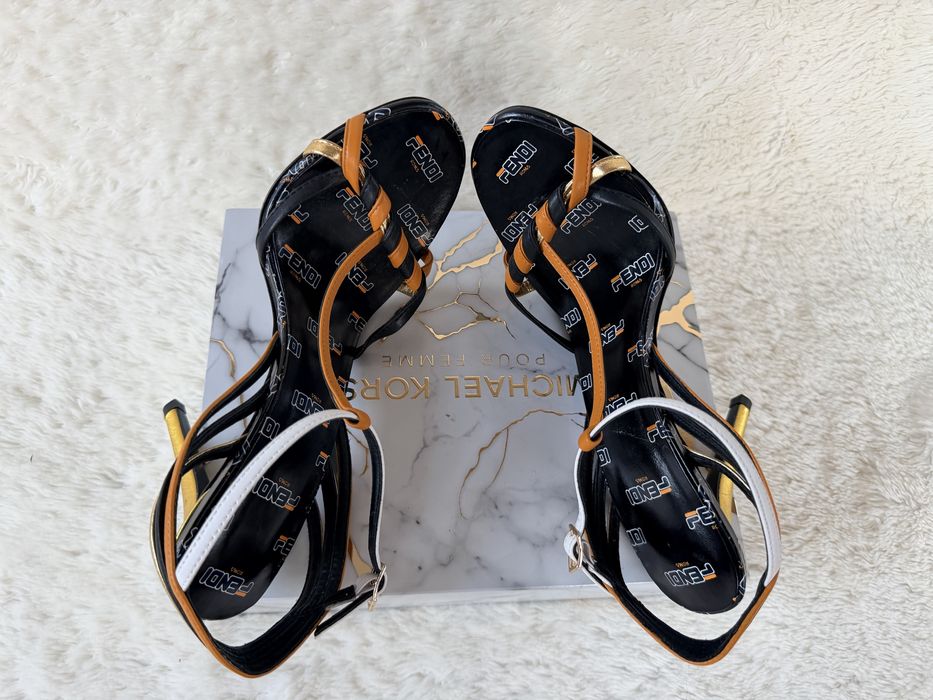 Fendi- sanda dama piele naturala