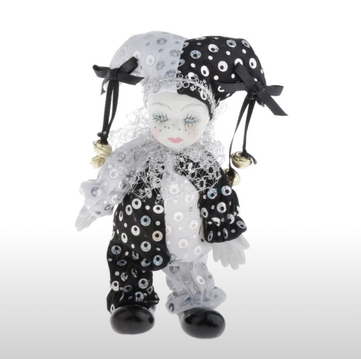 Продам Арлекина фарфоровая кукла