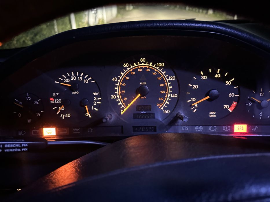 Mercedes w140 щиток приборов