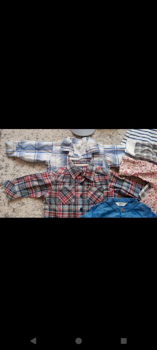 Lot cămăși 74 cm