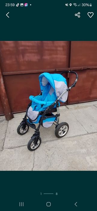 Детская коляска 2в1