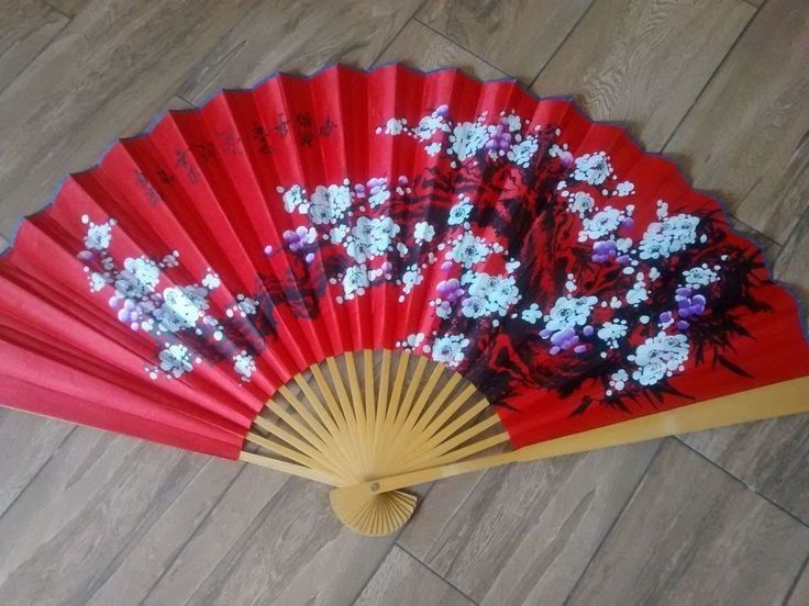 Декоративные большие веера