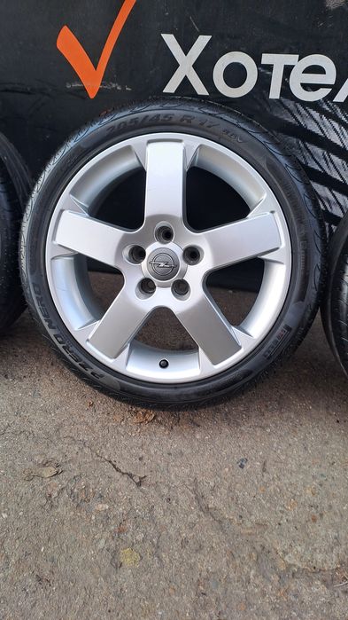 17" 5Х110мм Опел, 5x110mm Opel GM + Подарък Летни гуми 205 45 17
