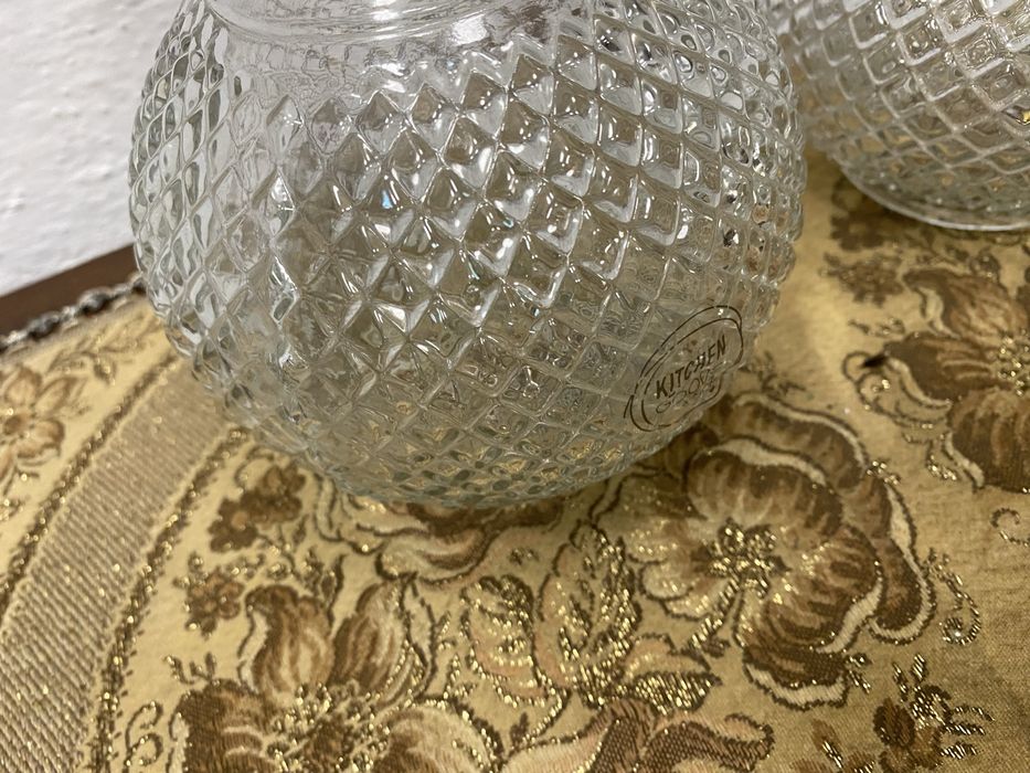 Кристални гарафи Kitchen Goods Великобритания 1950 гарафа