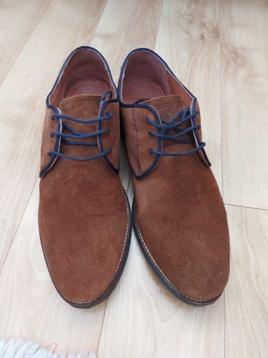 Pantofi piele întoarsă AM Shoe Company
