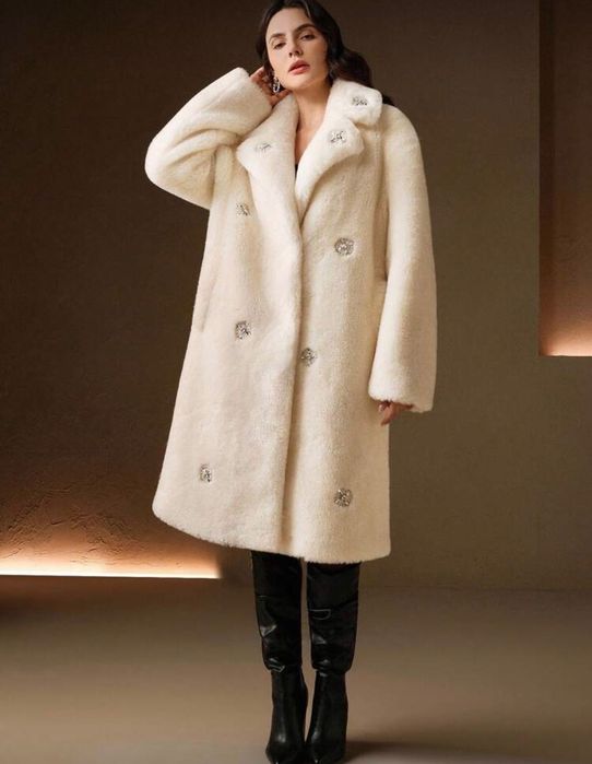 Дамско палто пухено