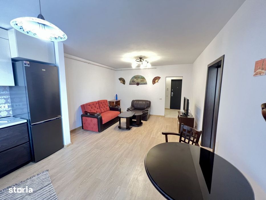 Inchiriere-apartament-2 camere-open space-nou-parcare-mobilat-utilat — fotografia 1