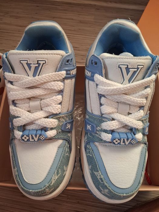 Louis Vuitton Sneaker Trainer LV Blue