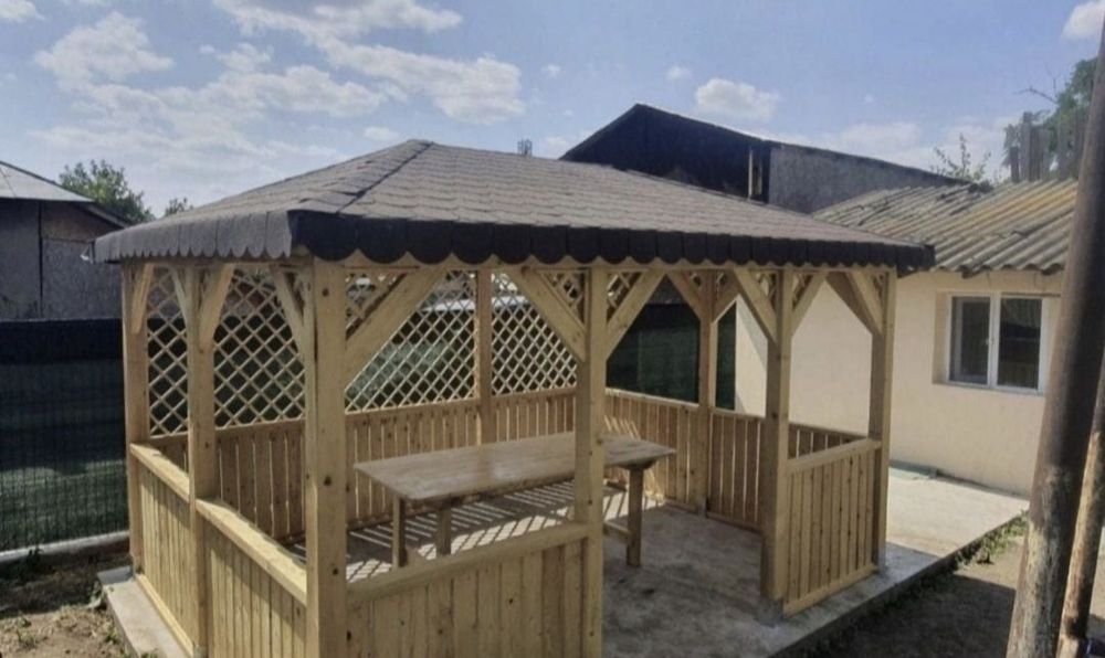 Foisoare terase pergole căsuțe de grădină acoperișuri