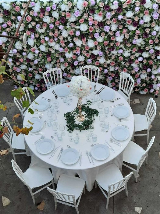Pavilioane/mese/ scaune/decor pentru  nunti, botezuri, evenimente