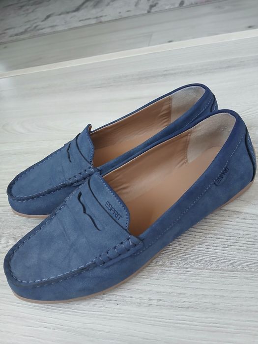 Pantofi dama Esprit din piele intoarsa