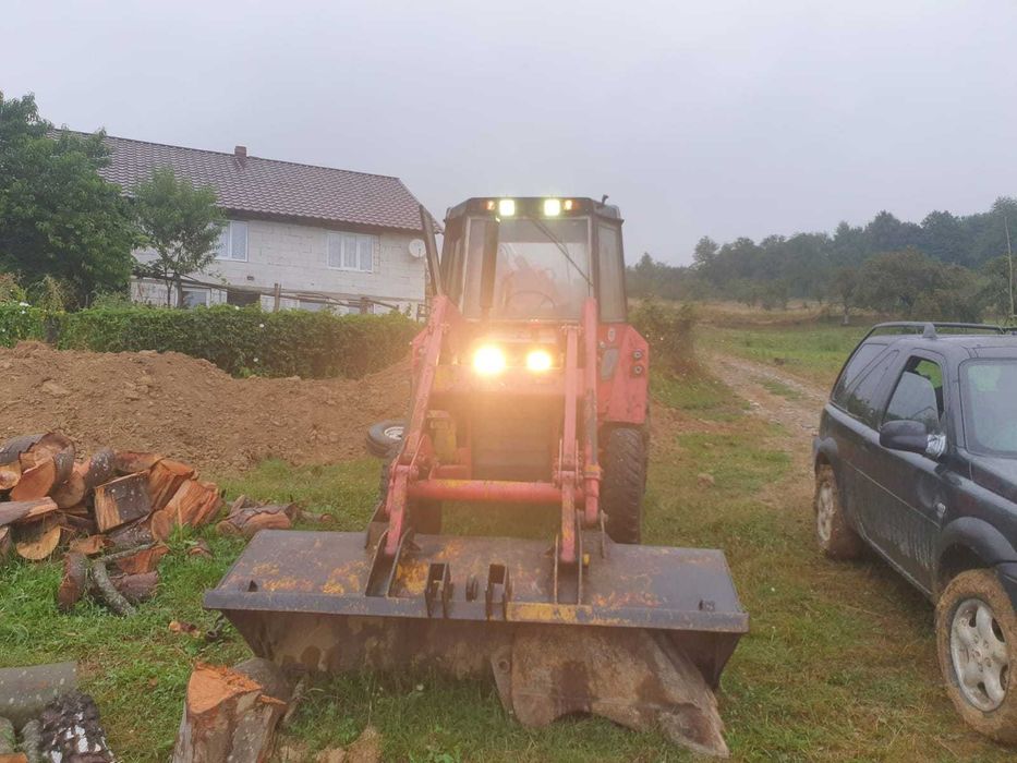 Vând buldoexcavator Massey Ferguson 50B, 1980 – complet funcțional
