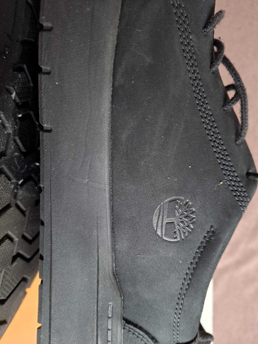 Pantofi sport piele Timberland 44,5 negru nou