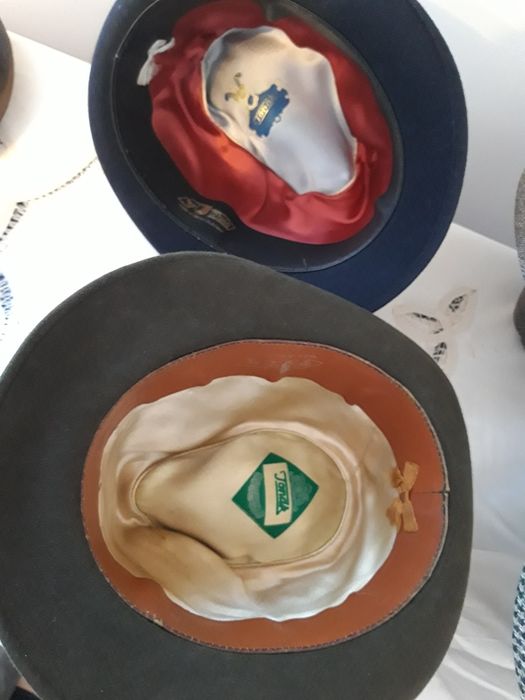 Palarii barbati. Fetru. Piele