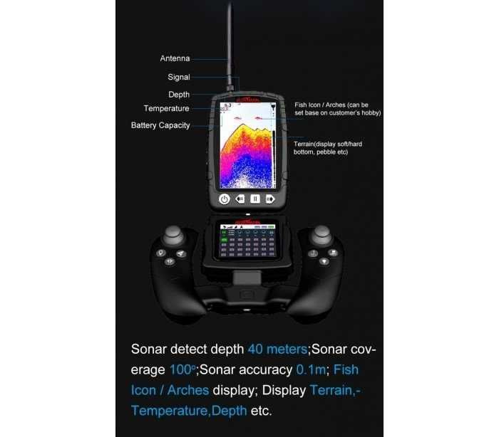 Boatman Leader GPS Сонар лодка за захранка