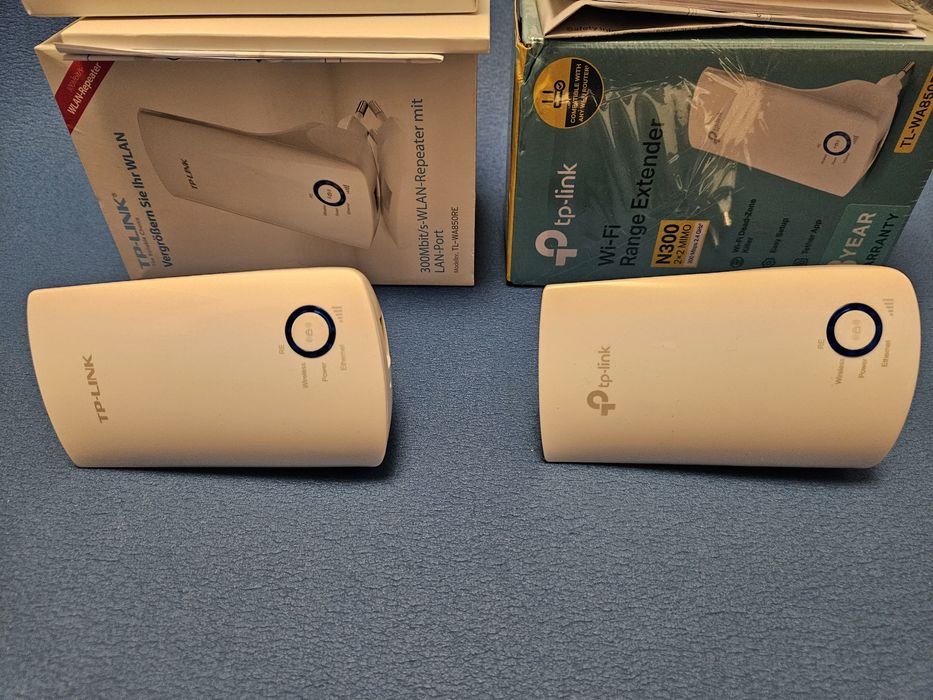 Set TP-Link Range Extender retea Wifi TLWA850RE, 300 Mbps, cutie