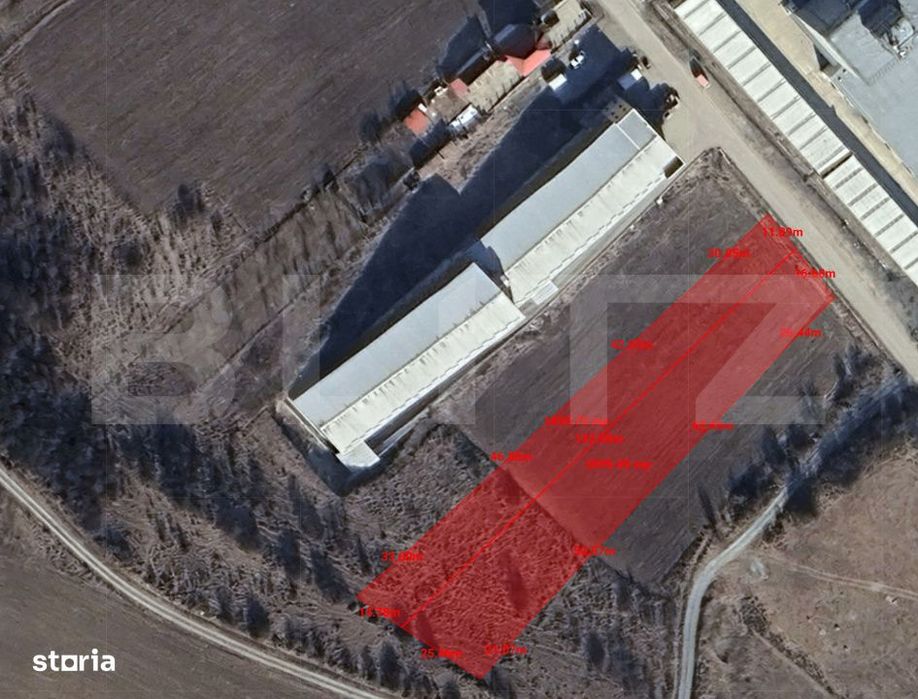 Investitie ! Teren intravilan 4800 mp, pretabil PUZ , Triajului -Baciu