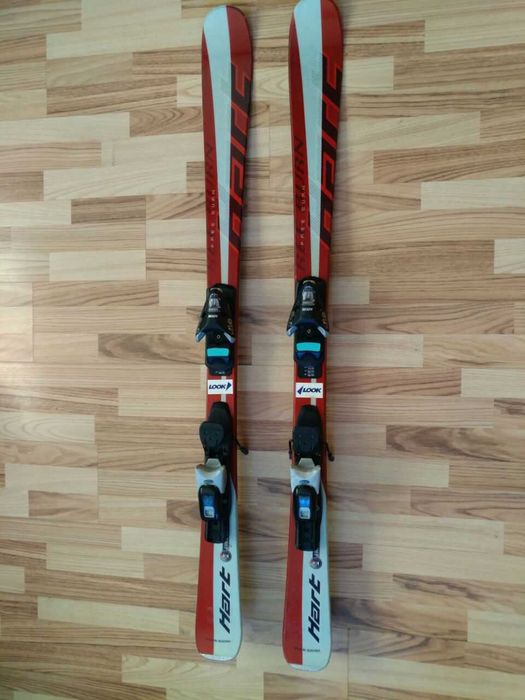 Горные лыжи, ботинки, палки