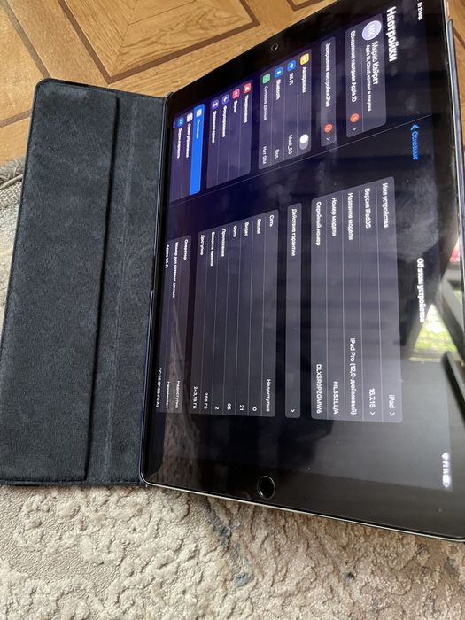 Ipad pro 12.9 256gb black edition