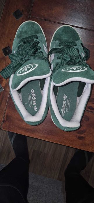 Adidas Campus 00s Dark Green / Verde - Mărimea 42 2/3 (Noi/Excelenți)