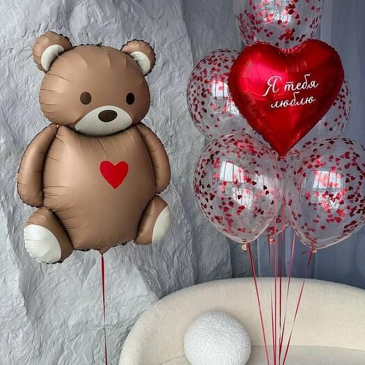 Шары гелиевые Астана