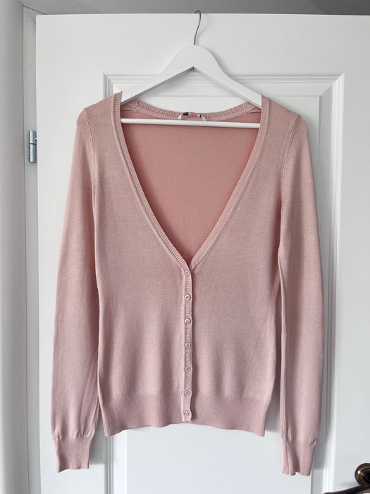 Cardigan Bershka, roz pal, marimea M / 38