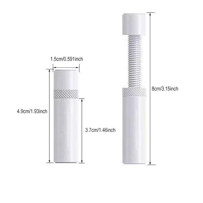 Стойка за видео карта, бяла, от 27мм до 120mm