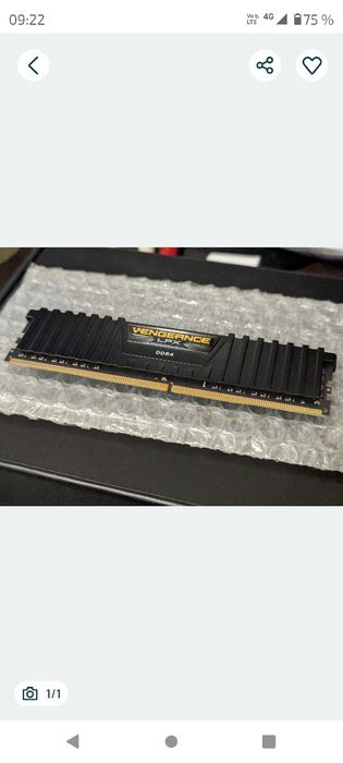 16 GB RAM corsair ddr4 3200