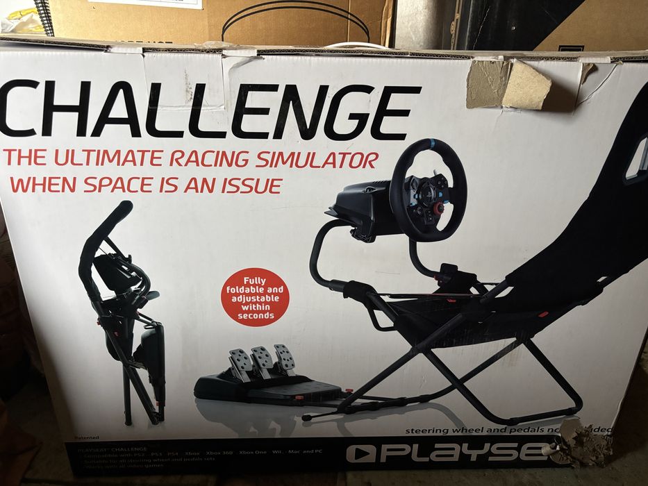 logitech g29 playseat challenge райсинг стол и волан