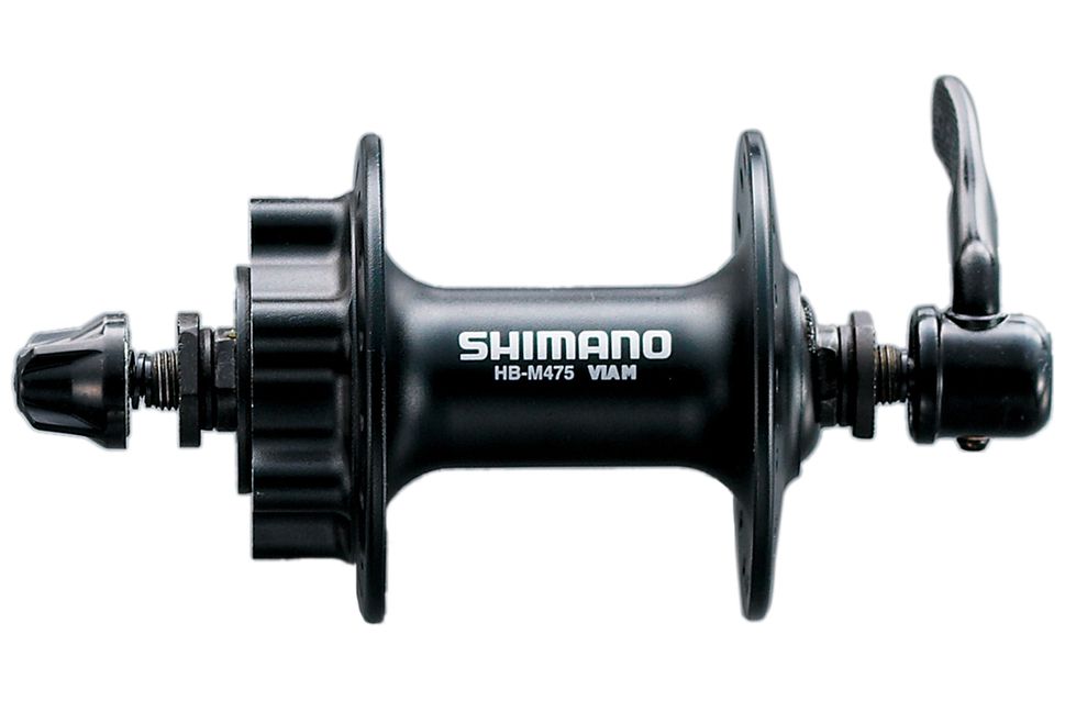 НОВИ Shimano M475 Предна главина (диск) дискова спирачка колело