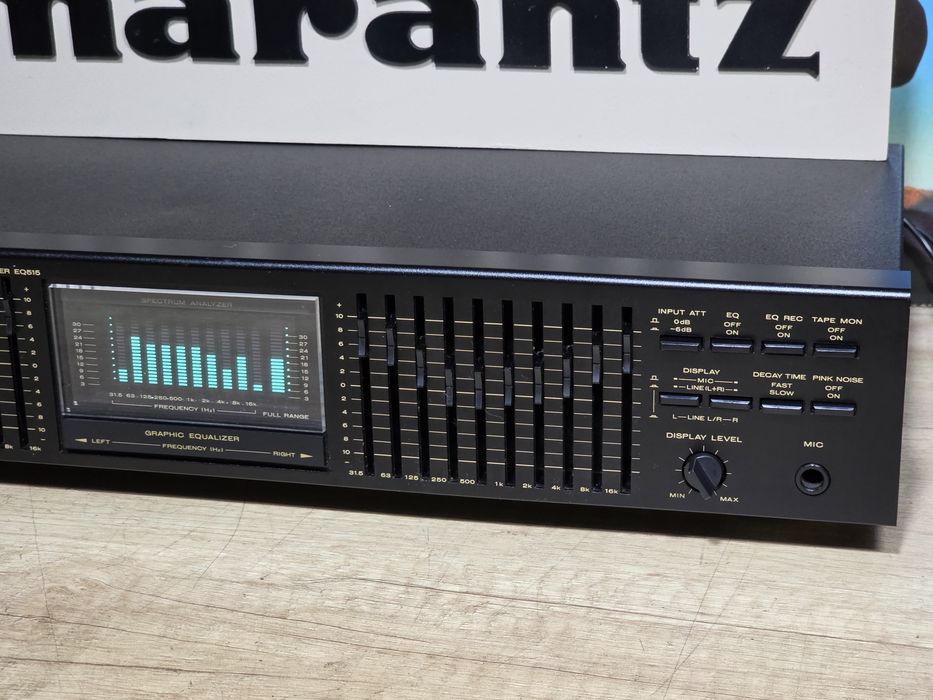 Egalizator MARANTZ EQ-515, equalized spectrum stereo , 2x10 band, japan hifi