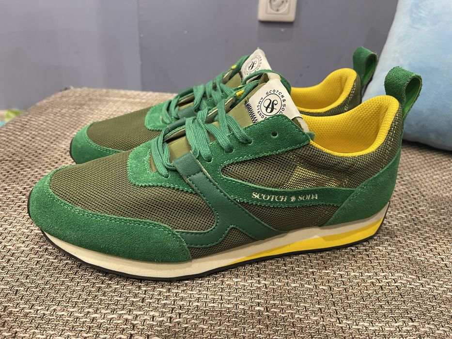 Обувки Маратонки Scotch Soda зелено жълти Nike Jordan Adidas Puma