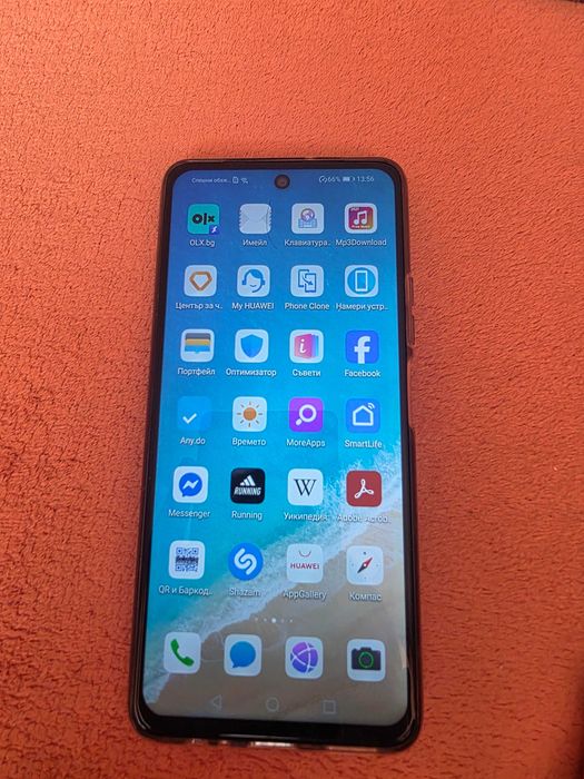 HUAWEI P smart 2021 – Отлично състояние, с калъф и протектор (60 € / 117 лв.)