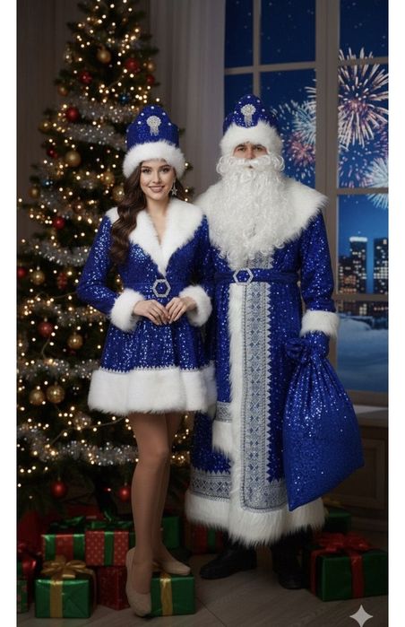 Дед мороз и снегурочка