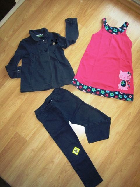 Дрешки и летни пижами размер 110/116 см.