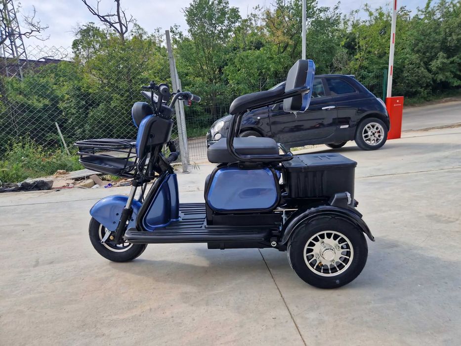 Triciclu electric FARA PERMIS 2 locuri | 1000w Livrare acasa, Garantie