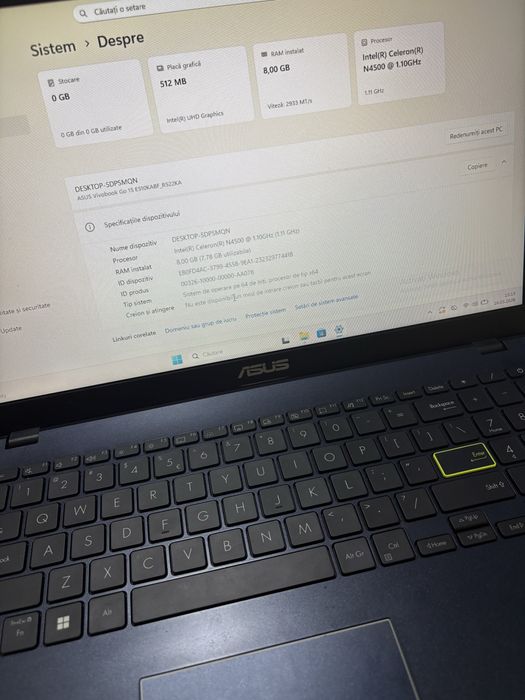 Laptop Asus , 1200 de lei negociabil