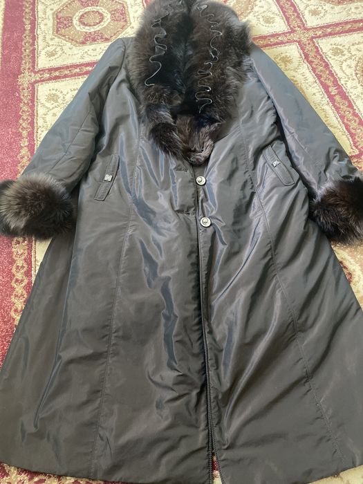 Пальто с мехом