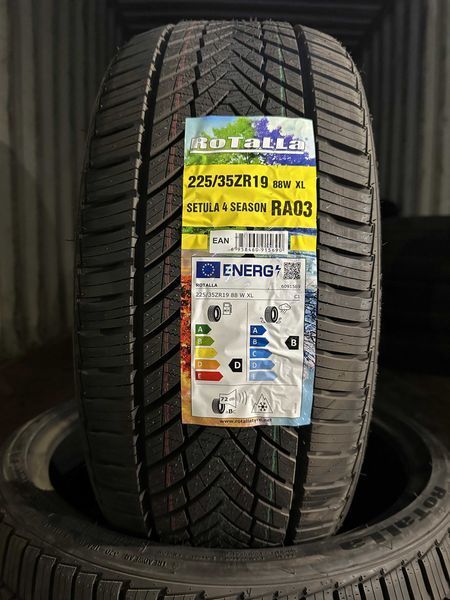 Нови всесезонни ROTALLA SETULA 4 SEASON RA03 225/35R19 88W XL НОВ DOT